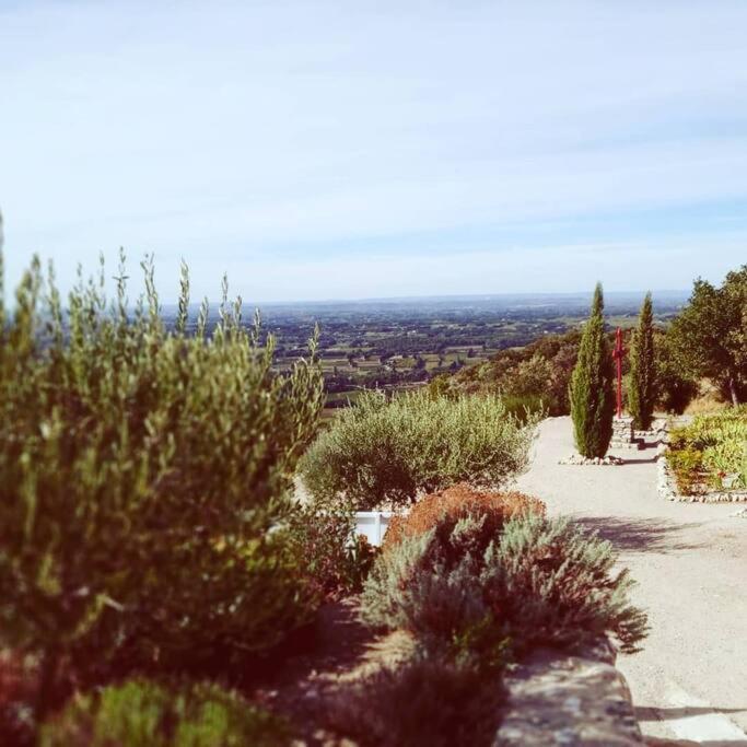 Entre Ventoux Et Luberon, Appartement Dans Maison. Malemort-du-Comtat Екстериор снимка